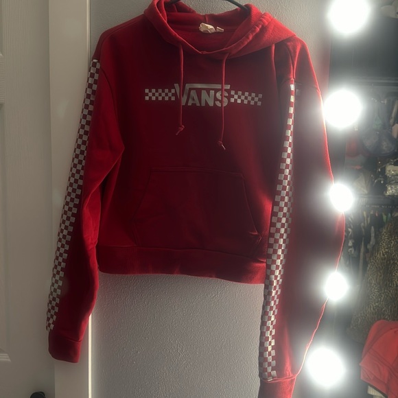 Red Vans sweatshirt - Picture 1 of 3